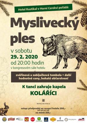 Myslivecký ples v hotelu Rustikál 1